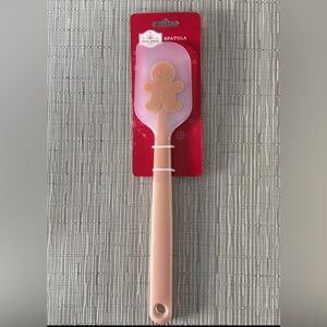 Holiday Time Gingerbread Durable Silicone Man Spatula. Brand New.